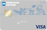 Thẻ tín dụng Woori Visa Classic