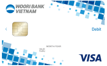 Thẻ ghi nợ quốc tế Woori Visa