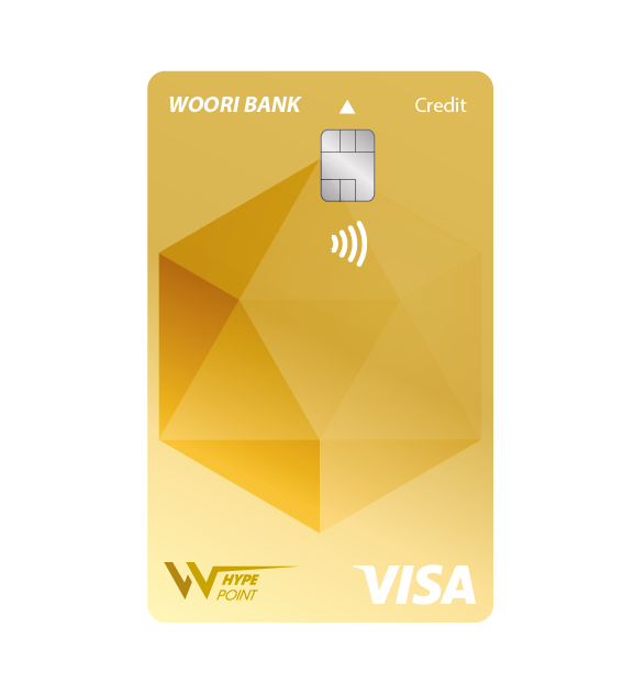 Thẻ tín dụng Woori VV Hype Point Gold
